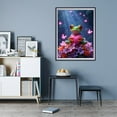 thumbnail image 7 of Diamond Art Kit for Adults, Frog With Heart On Flowers Diamond Painting for Adults Beginners, 5D DIY Diamond Art Painting Kits, Colorful Diamond Painting Craft for Home Decor 12x16, 7 of 7