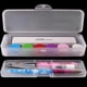 thumbnail image 3 of Double-Layer Personal Storage Storage Case for Professional Nail Art Pens, Nail Brush, Tools (Frosted White), 3 of 5