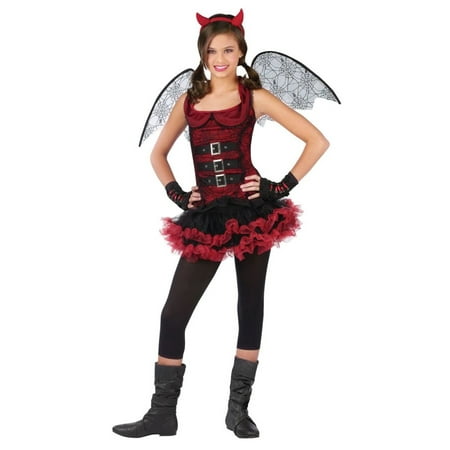 Night Wing Devil Teen Halloween Costume, Size: Teen Girls' - One Size ...