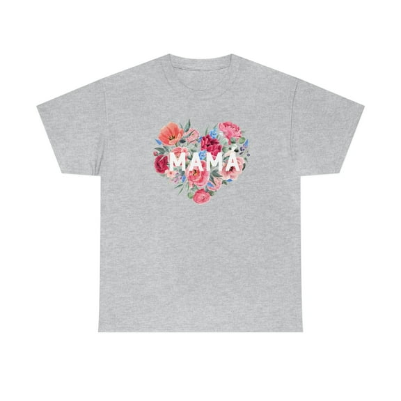 Mamá Heart Shaped T-Shirt, Mamá, Mother's Day Gift, Best Mother's Day Gift, Mama Shirt, Happy Mother's Day