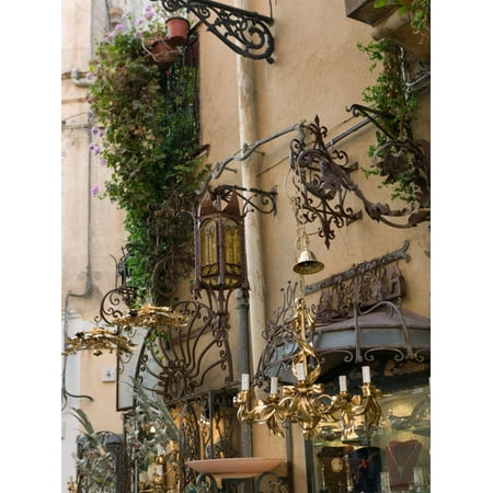 Antique Shop, Corso Umberto 1, Taormina, Sicily, Italy Print Wall Art By Walter (Best Shopping In Sicily)