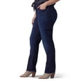 thumbnail image 4 of Lee Womens's Plus Stretch Relaxed Fit Straight Leg Jean, 4 of 5