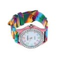 thumbnail image 3 of JIaleilei Women Watched Women Geneva Silicone Bling Analog Digital Quartz Wrist Watch PP, 3 of 4