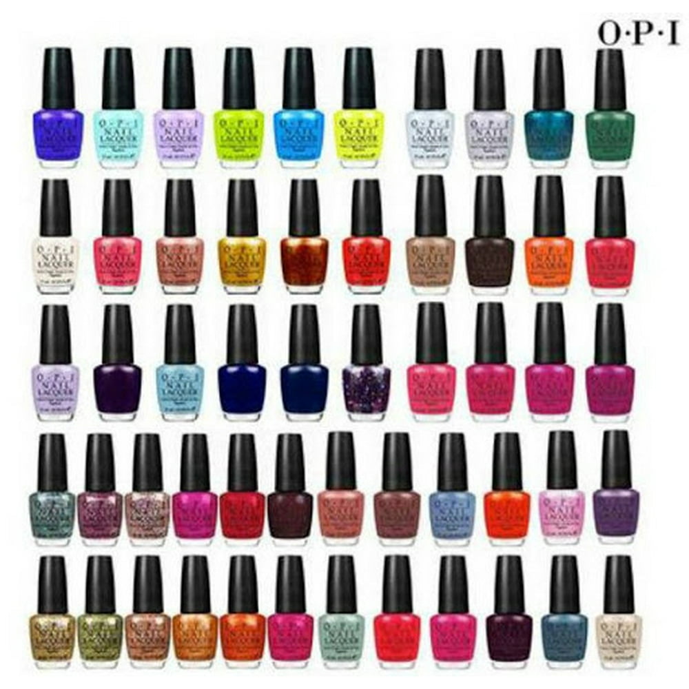 Opi Nail Polish Lacquer Colors 12 BOTTLES RANDOM COLORS NO REPEAT