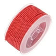 thumbnail image 3 of Unique Bargains Nylon Thread Twine Beading Cord 2mm Extra-Strong Braided Nylon Crafting String 11M/36 Feet, Red, 3 of 7