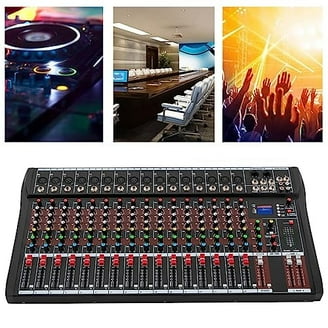 Studio-Z 8 Ch 800W Powered Mixer MP3 USB - Walmart.com
