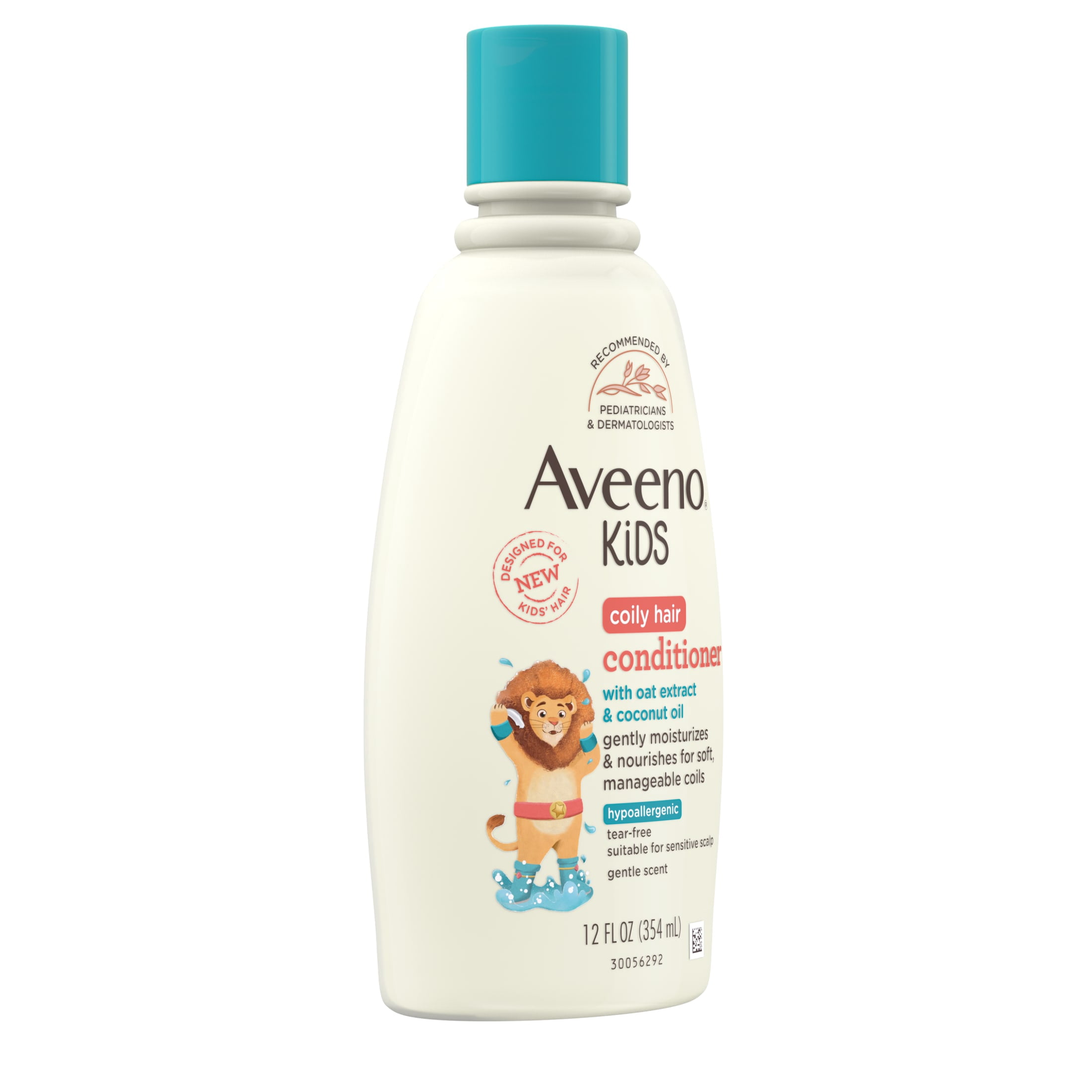 Aveeno Kids Coily Hair Conditioner, Hypoallergenic, 12 fl. oz