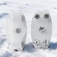 thumbnail image 7 of Snow Cleats For Shoes Anti Slip Ice Cleats for Shoes and Boots, Traction Ice Snow Grip with Stainless Steel Spikes and Silicone Men Women for Hiking, Walking, Climbing, Jogging,Fishing, 7 of 7