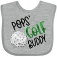 thumbnail image 3 of Inktastic Pops' Golf Buddy with Golf Ball Boys or Girls Baby Bib, 3 of 4