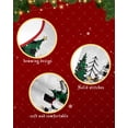 thumbnail image 6 of Gray Omber Snowman Christmas Christmas Tree Skirt 36 Inches Large Christmas Skirt Tree, Xmas Tree Winter Snowman Tree Skirt Christmas Decorations for Fireplace Party Holidays Indoor Outdoor, 6 of 7