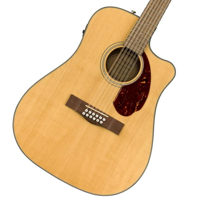 Fender Guitarra Docerola Electroacústica CD-140SCE 12-String, Natural Estuche Hardshell Case Incluíd