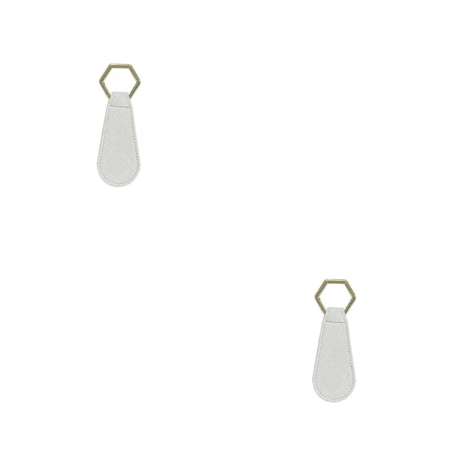 Minnieouse Clip para sombrero de viaje, Clips para guardar sombreros blancos/negros/amarillos, soporte para bolsa de equipaje, Blanco 2piezas