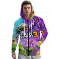 thumbnail image 2 of Plants Vs Zombies Zip Up Hoodie Pullover Hooded Long Sleeve Sweatshirts Tops Blouse with Pocket for Mens Womens, 2 of 8