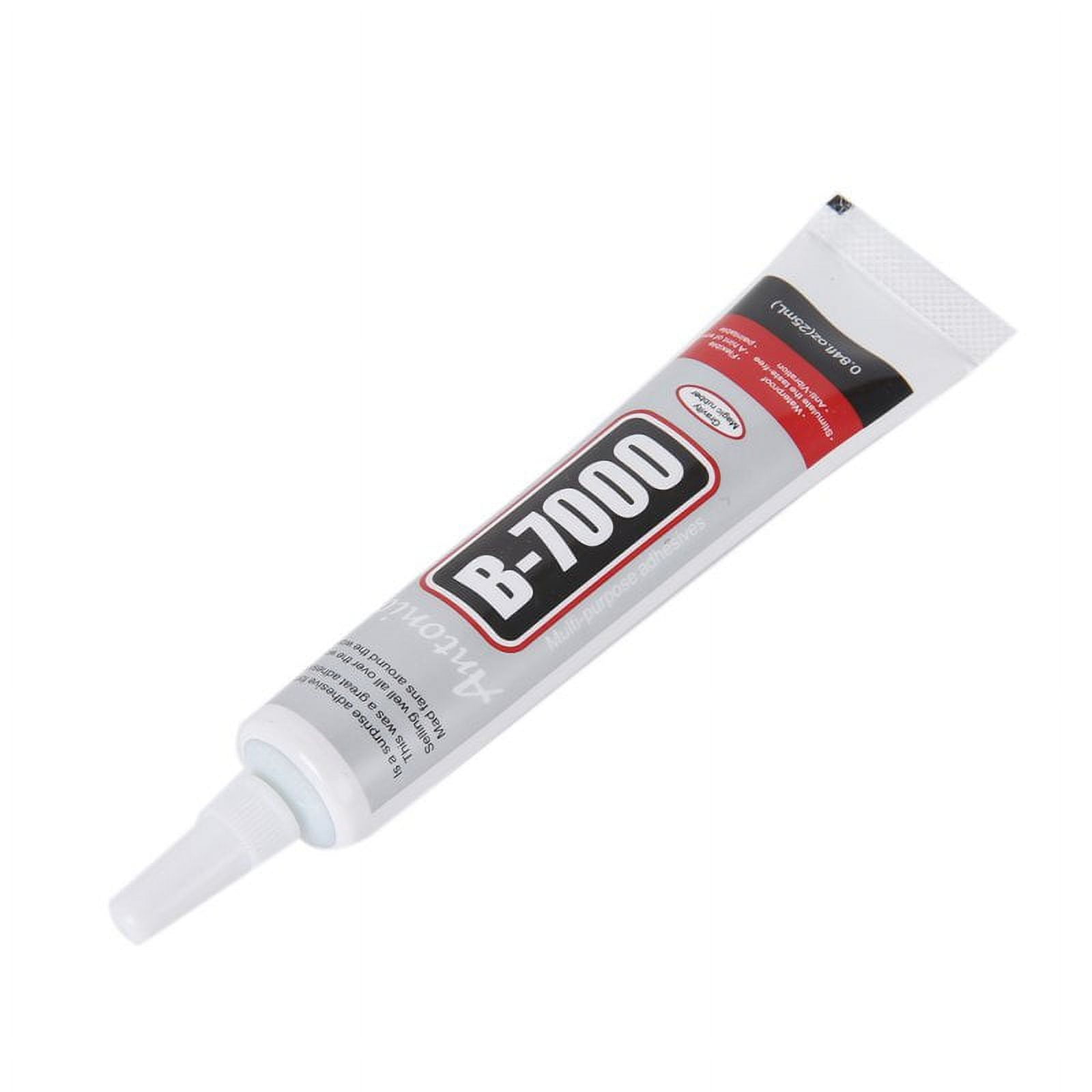 B6000 Adhesive Glue, 3.7 FL OZ With Attached Nozzle Tip (110 mL) – Hai Trim  & Feathers