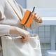 thumbnail image 5 of Bolsa de lona plegable | Bolsa de gimnasio portátil para hombre y mujer | Bolsa ligera de viaje y deportiva con bolsillo interior | 50 x 24 cm | 1 bolsa, 5 of 6