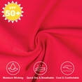 thumbnail image 4 of BIG ELEPHANT Paquete de 3 Camisas de Natación para Niños con Protección contra Erupciones UPF 65+, Traje de Baño de Manga Larga con Protección contra el Sol para Niños y Niñas, 4 of 5