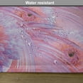 thumbnail image 6 of Ambesonne Nature Place Mats Set of 4, Summer Dahlia Flowers, Standard Size, Pale Pink Lavender, 6 of 6