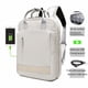 thumbnail image 1 of Mochila para computadora portátil con puerto de carga USB, impermeable, compacta, para negocios, mochila para estudiantes, 1 of 5