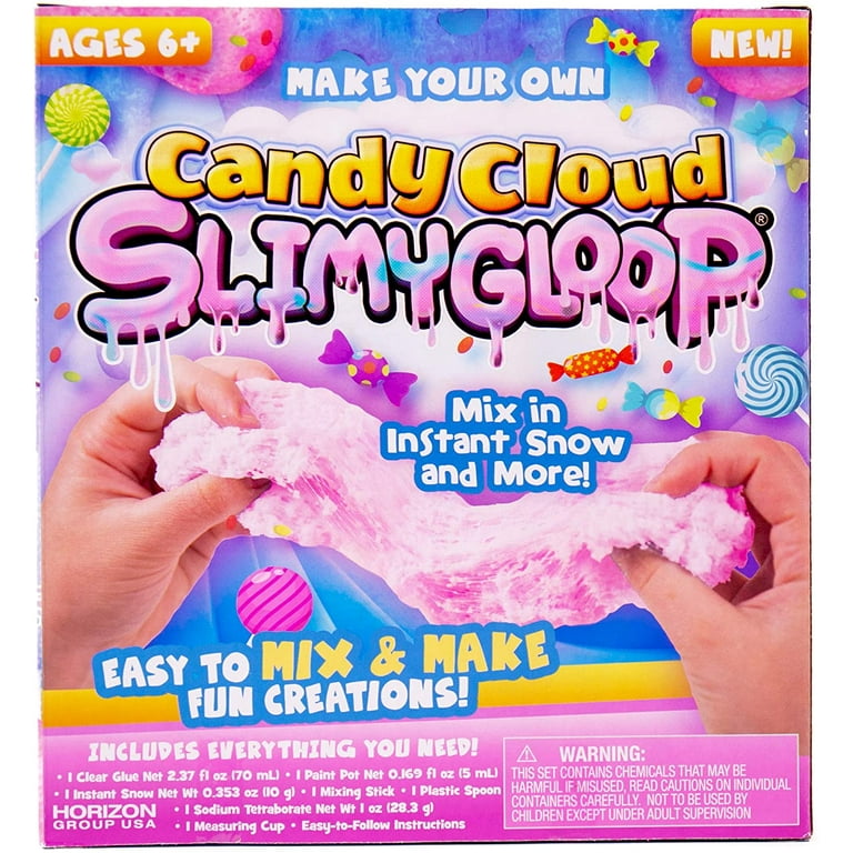 ★CARLYN★ Cloud PINK_H71305010 Horizon Group USA Slimygloop Candy Cloud Slime Kit, Pink