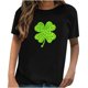 thumbnail image 1 of Camiseta de manga corta con estampado informal de cobertura para mujer Pompotops hkajfhjk459604, 1 of 5