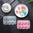 thumbnail image 3 of Oleegame Alphabet Cookie Cutters 8 Cavity Shaped Chocolate Moulds Premium Silicone Fondant For Household Baking Perfect For Fondant Chocolates And Gadgets Pink, 3 of 8