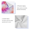 thumbnail image 4 of 3 Piece Bath Towels Set Bath Towel, Hand Towel and Face Towel for Bathroom, Gym, Hotel Pink and Blue Tie-dye Pattern, 4 of 8