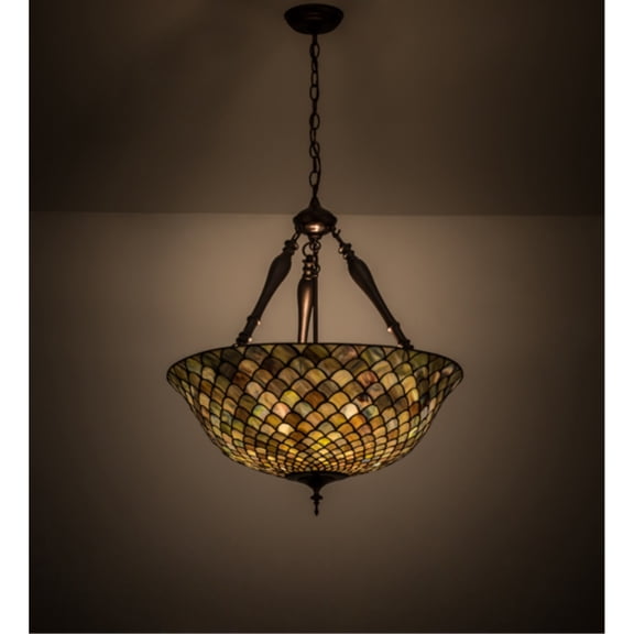 Meyda Tiffany 30466 3 Light 24" Wide Pendant - Tiffany Glass