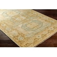 thumbnail image 2 of Hauteloom Villareal Wool Living Room, Bedroom Area Rug - Traditional - Iceblue, Dustypink, LightBeige - 2' x 3', 2 of 10