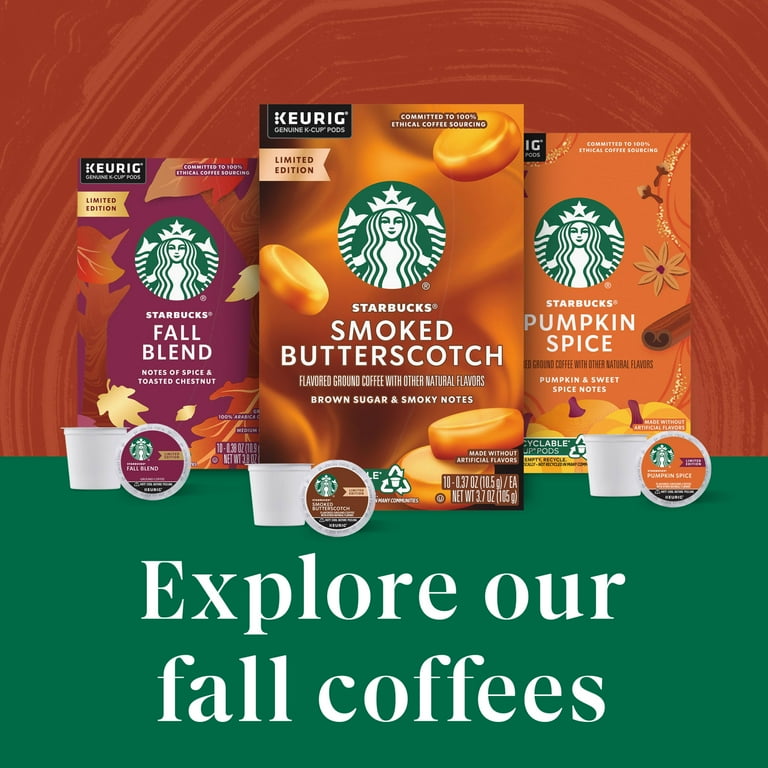 Starbucks Fall Blend Coffee, Medium Roast, Arabica, 22 K-Cup Pods