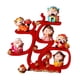 thumbnail image 2 of 6 figuras del dios de la riqueza, adornos Feng Shui, accesorios decorativos para fotos de fiestas. Marco de pantalla rojo, 2 of 9