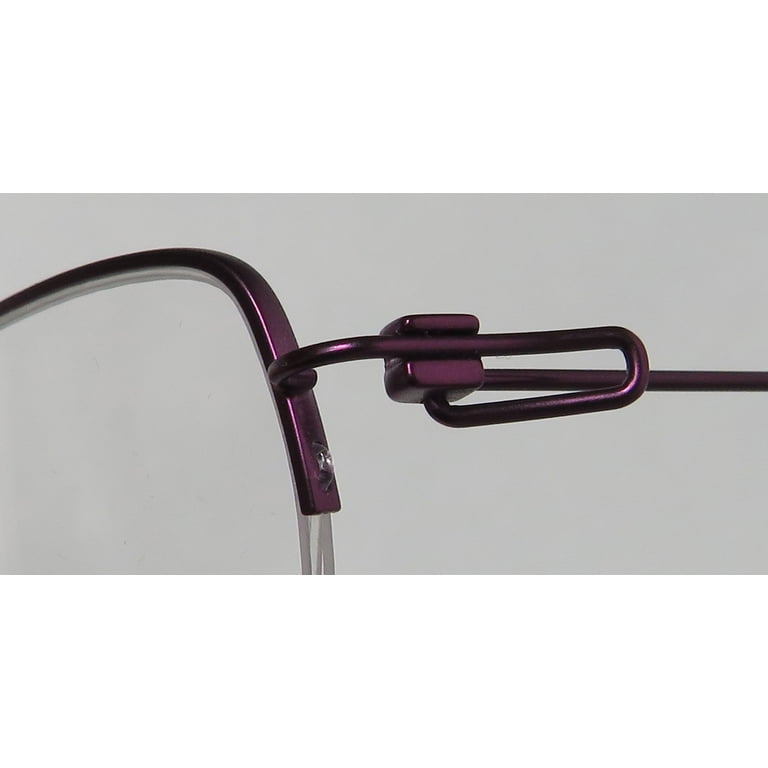 NEW ARISTAR 17261 WOMENS/LADIES DESIGNER HALF-RIM VIOLET  display picture 1