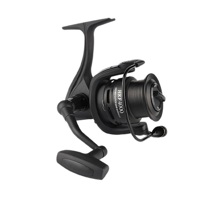 Carrete de pesca ligero Liso Potente 5.2: 1 / 4.4: 1 Carretes de pesca de agua dulce 4000 52: 1 kusrkot Carrete Baitcasting