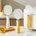 thumbnail image 6 of Rice Scoop, Rice Server, Yellow Non,Stick Rice Spoon with Suction Base , Magnetic Attachment for Rice Cooker , Easy Clean & Ergonomic, by Goohae, 6 of 7