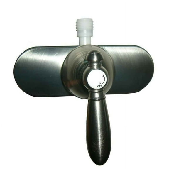 American Brass UYSL53VBNLVRE 4" Single Lever Shower Valve Brushed Nickel