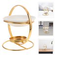 thumbnail image 2 of Wax Melt Burner With Candle Holder Aromatherapy Aroma Burner Oil Diffuser With Iron Stand, 2 of 8
