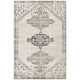 thumbnail image 6 of Hauteloom Mistissini Living Room, Bedroom Patio Outdoor Area Rug - Bohemian, Transitional - Aqua, Navy, Orange - 7'10" x 10', 6 of 6