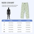 thumbnail image 4 of Fuzoiu Cute Frog Print Men's Pajama Pants,Lounge Pants for Men,Lounge PJ Bottoms,Sleepwear Pants with Drawstring Pockets -Large, 4 of 6