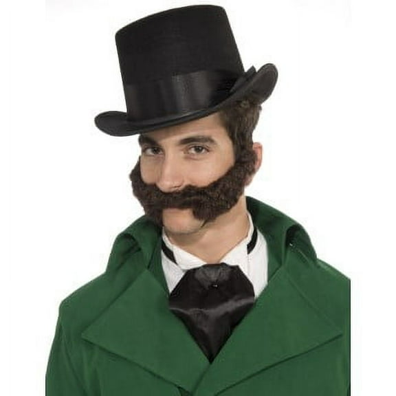 CURLY BURLY BEARD-BLACK