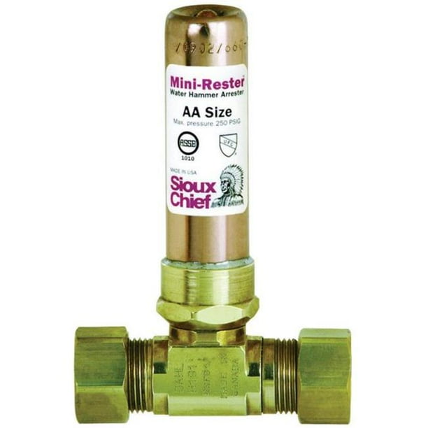 Sioux Chief 660GT MiniRester Water Compression Hammer Arrester 0.62