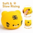 thumbnail image 2 of Tiger-Headed and Tiger-Brained Squishy Toy Slow Rising Fidget Stress Ball Decompression for Kids Adults Teens Anxiety Relief Classroom Sensory Party Favor Stocking Stuffer, 2 of 6