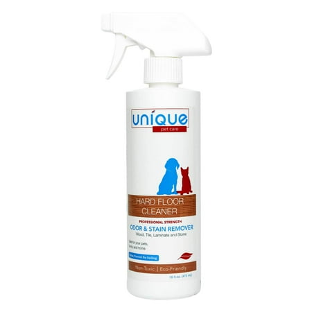 Hard Floor Cleaner | 16 oz. | Safe and Effective | Can be Used on Tile, Hard Wood, Laminate, Lenoleum, Concrete, Vinyl and (Best Cleaner For Vinyl Tile Floors)