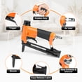 thumbnail image 6 of KAMSIN KN7116L 22 GA Pneumatic Upholstery Stapler with Long Nose, Fits 3/8" Crown,3/16" to 5/8"Staples, 6 of 9