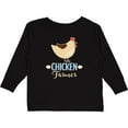 thumbnail image 3 of Inktastic Chicken Farmer Boys or Girls Long Sleeve Toddler T-Shirt, 3 of 5
