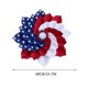 thumbnail image 3 of Gate Wreath Front Door Independence Day Decoration Flag Wreath Decoration Garden Wall Hanging Porch, 3 of 6