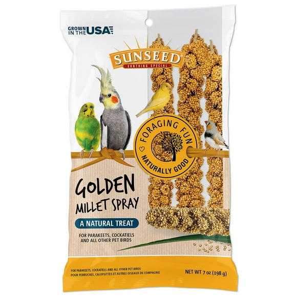 Vitakraft Sunseed Inc. Golden Millet Spray - 7 oz BSD10971