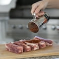 thumbnail image 6 of Outset Stainless Steel Dry Rub Shaker With Lid, 13oz Seasoning Dispenser, 6 of 6