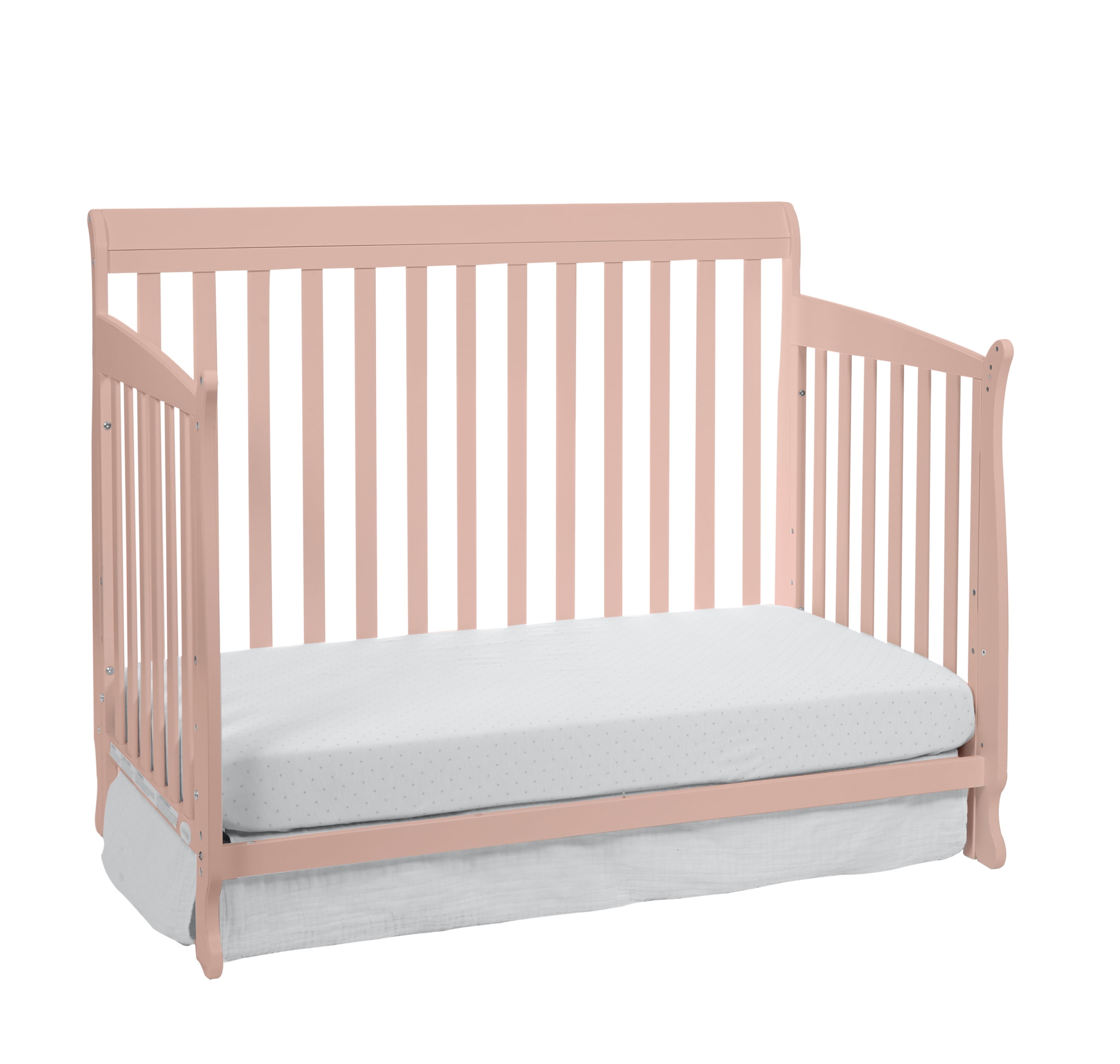 Suite Bebe Riley Crib and Toddler Guard Rail Bundle, Coral