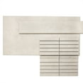 thumbnail image 5 of The Tile Life Foundry 3.5" x 24" Taupe Matte Porcelain Bullnose Tile Trim, 1 Piece, 5 of 7