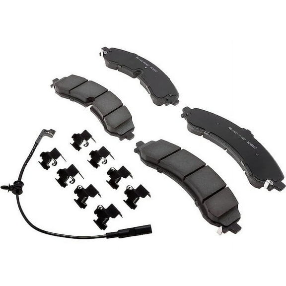 Front Brake Pad Set - Compatible with 2020 - 2024 Chevy Silverado 3500 HD 2021 2022 2023