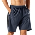 thumbnail image 1 of Men's Casual Sports Quick Dry Workout Running or Gym Training Short with Pockets, 1 of 5